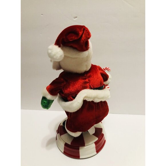 Gemmy Christmas Dancing Santa Claus - Singing Dancing Booty Shaking Spinning - Picture 3 of 6